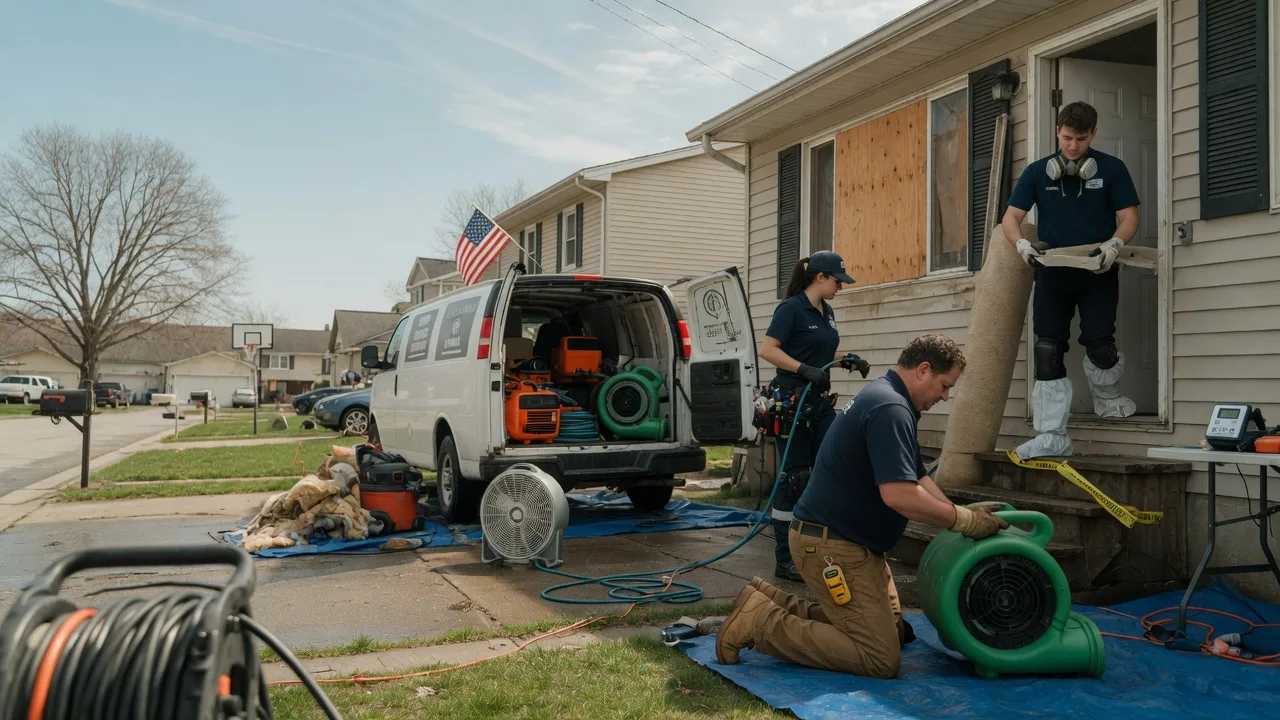 Water Damage Restoration in Bertrand, MO near me